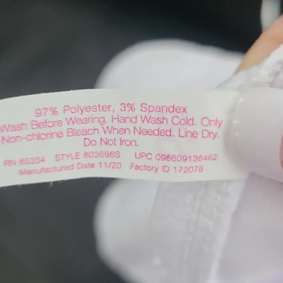 SO Swim Hipster Bottom Size M (Junior) White Eyelet. NWT - Picture 6 of 6